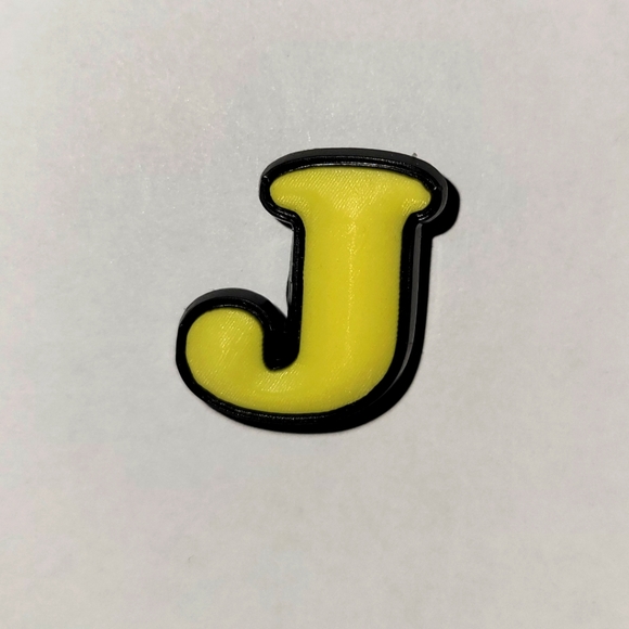 Jibbitz Accessories - The Letter "J" Jibbitz Charm